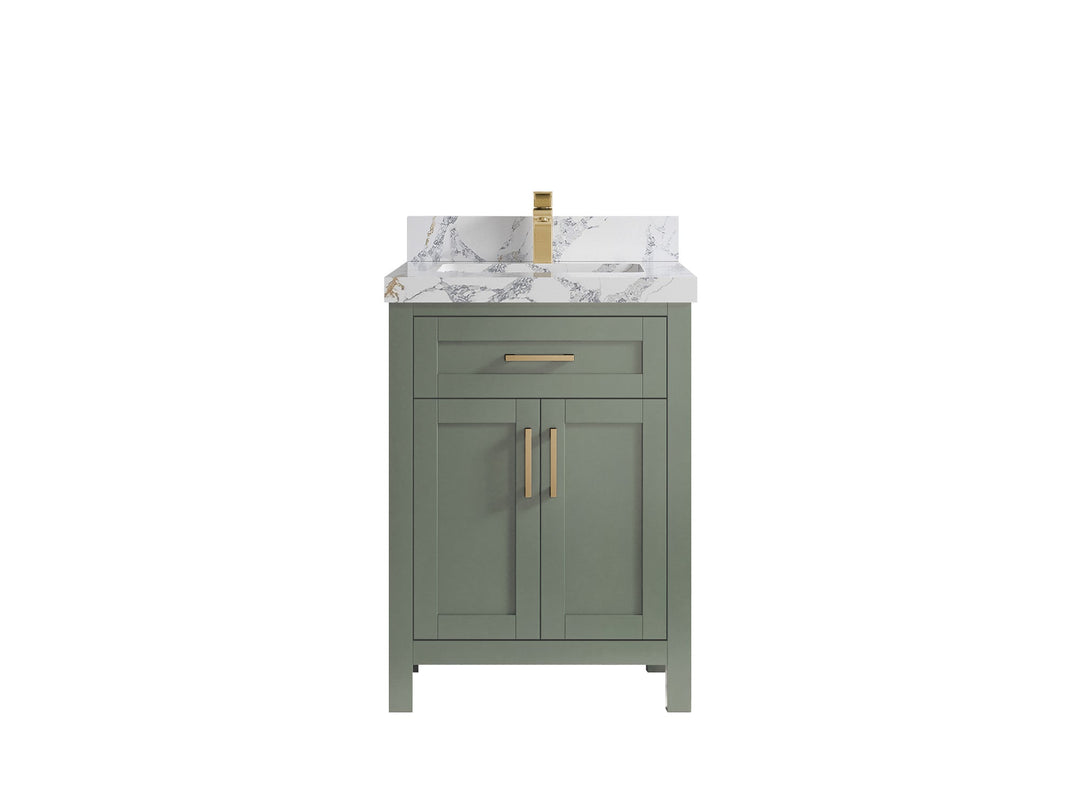Cambridge 24 in. W x 22 in. D Single Sink Bathroom Vanity - Willow Bath and Vanity