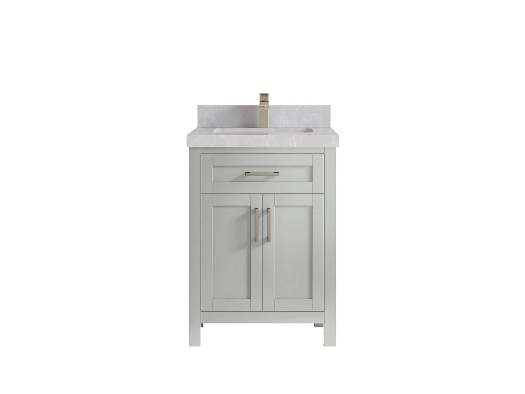 Cambridge 24 in. W x 22 in. D Single Sink Bathroom Vanity - Willow Bath and Vanity