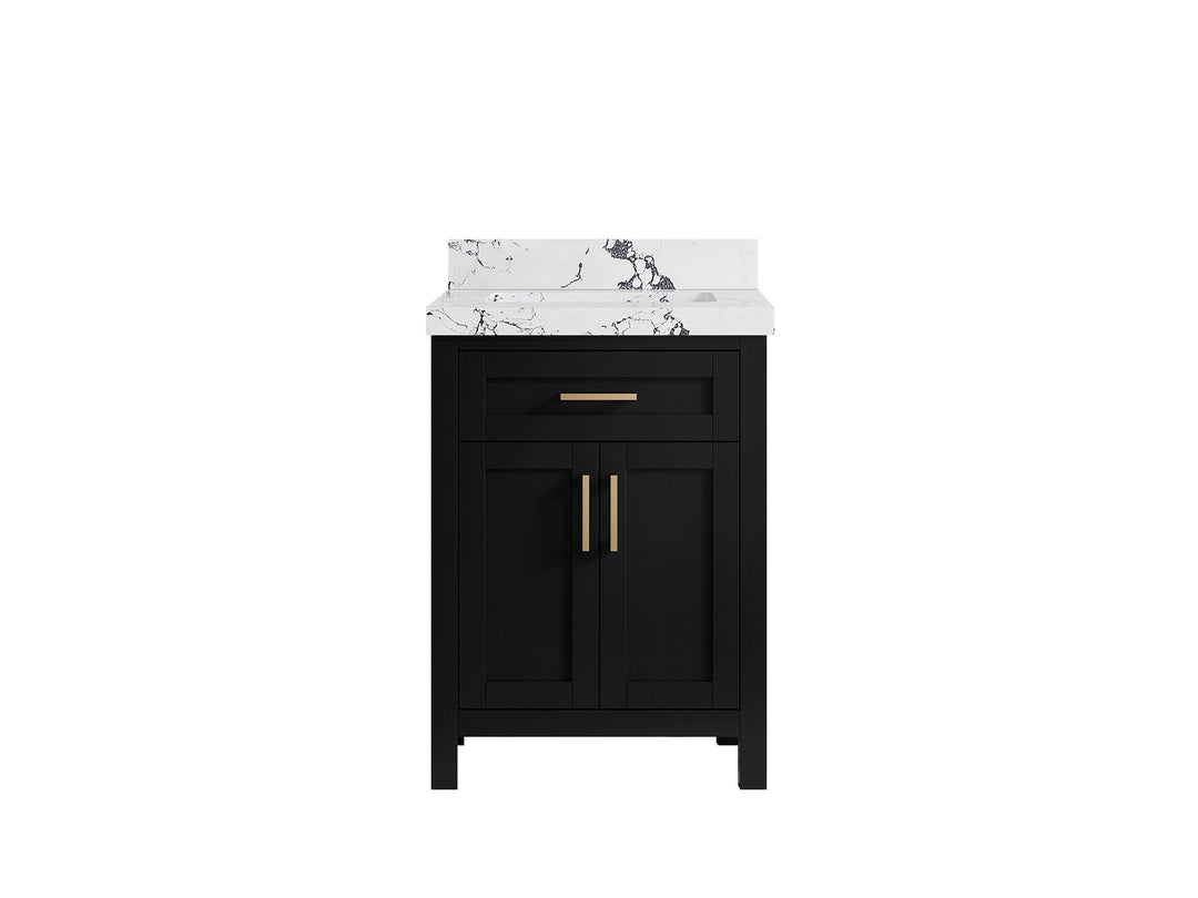 Cambridge 24 in. W x 22 in. D Single Sink Bathroom Vanity - Willow Bath and Vanity