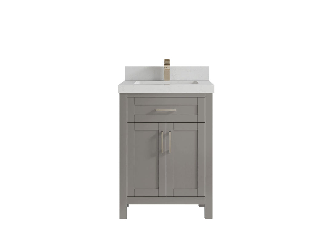 Cambridge 24 in. W x 22 in. D Single Sink Bathroom Vanity - Willow Bath and Vanity