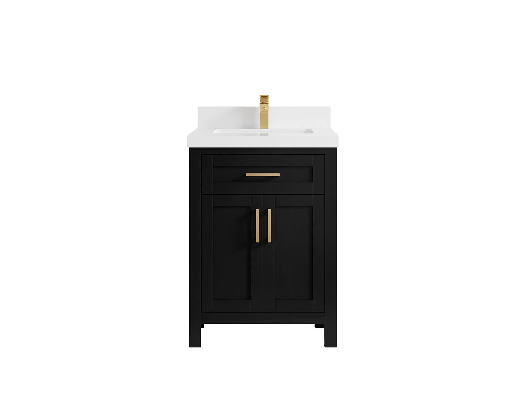 Cambridge 24 in. W x 22 in. D Single Sink Bathroom Vanity - Willow Bath and Vanity