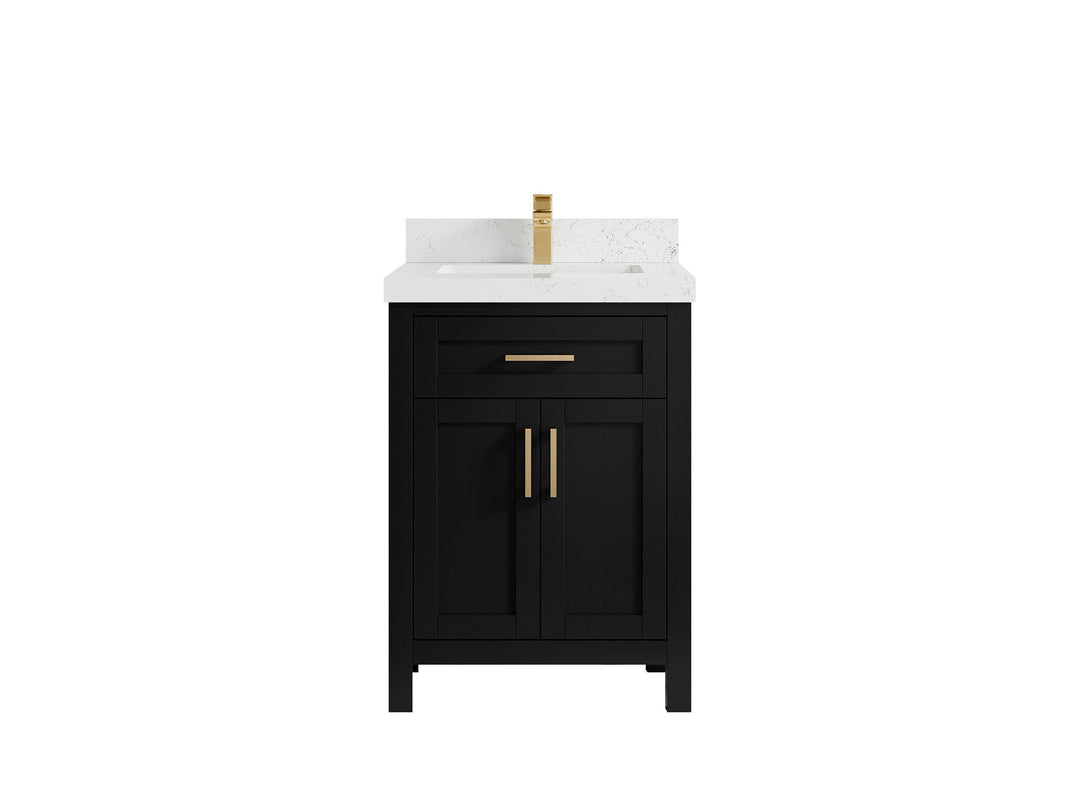 Cambridge 24 in. W x 22 in. D Single Sink Bathroom Vanity - Willow Bath and Vanity