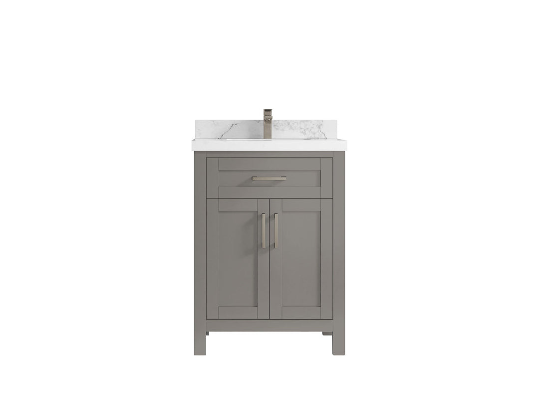 Cambridge 24 in. W x 22 in. D Single Sink Bathroom Vanity - Willow Bath and Vanity