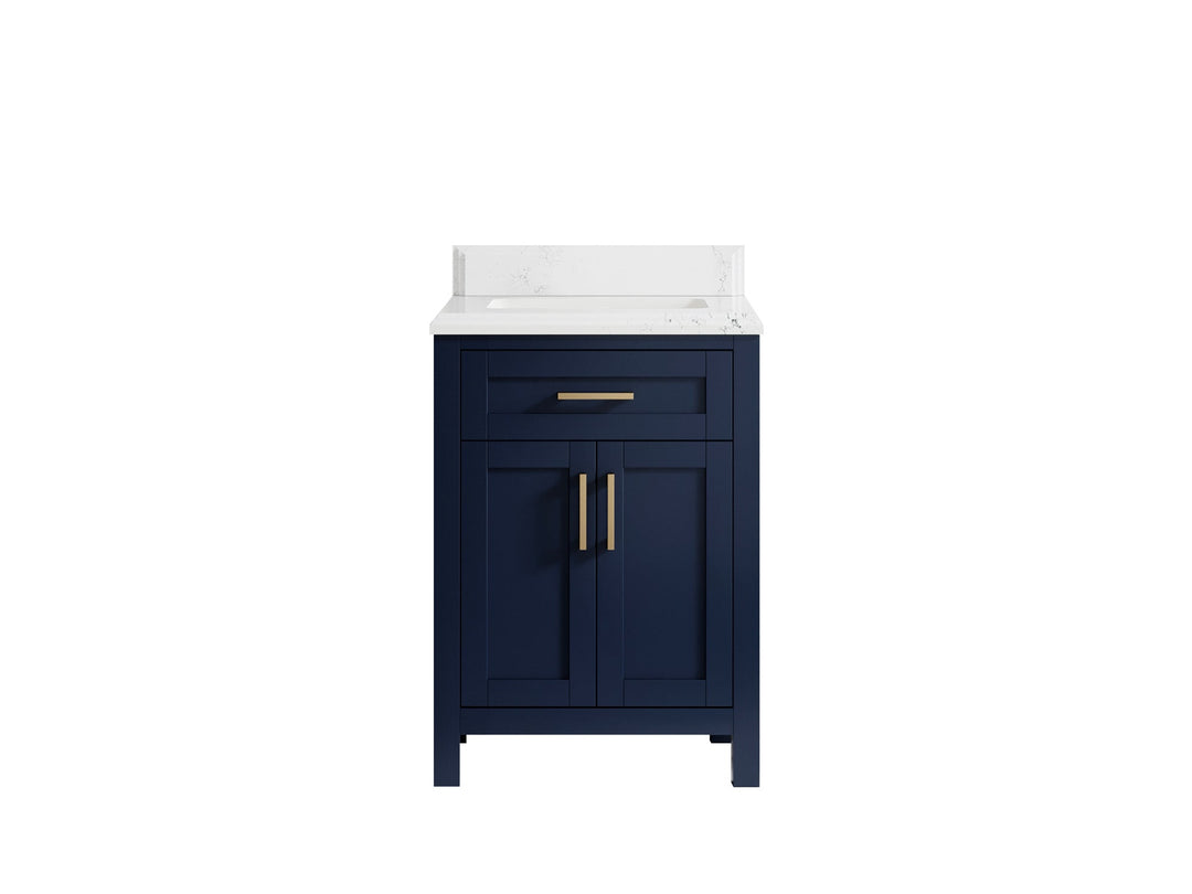 Cambridge 24 in. W x 22 in. D Single Sink Bathroom Vanity - Willow Bath and Vanity