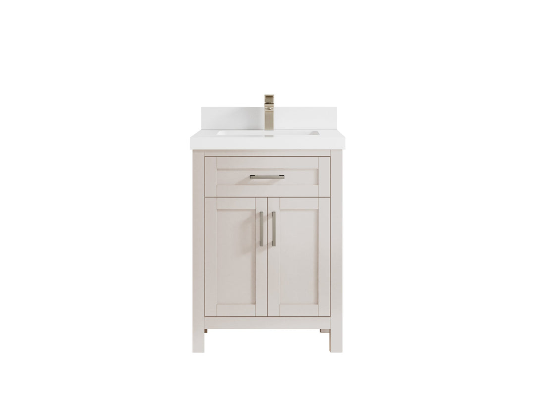 Cambridge 24 in. W x 22 in. D Single Sink Bathroom Vanity - Willow Bath and Vanity
