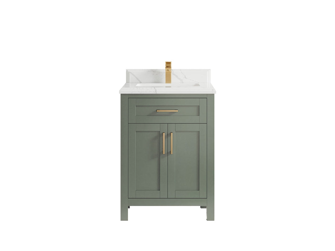 Cambridge 24 in. W x 22 in. D Single Sink Bathroom Vanity - Willow Bath and Vanity