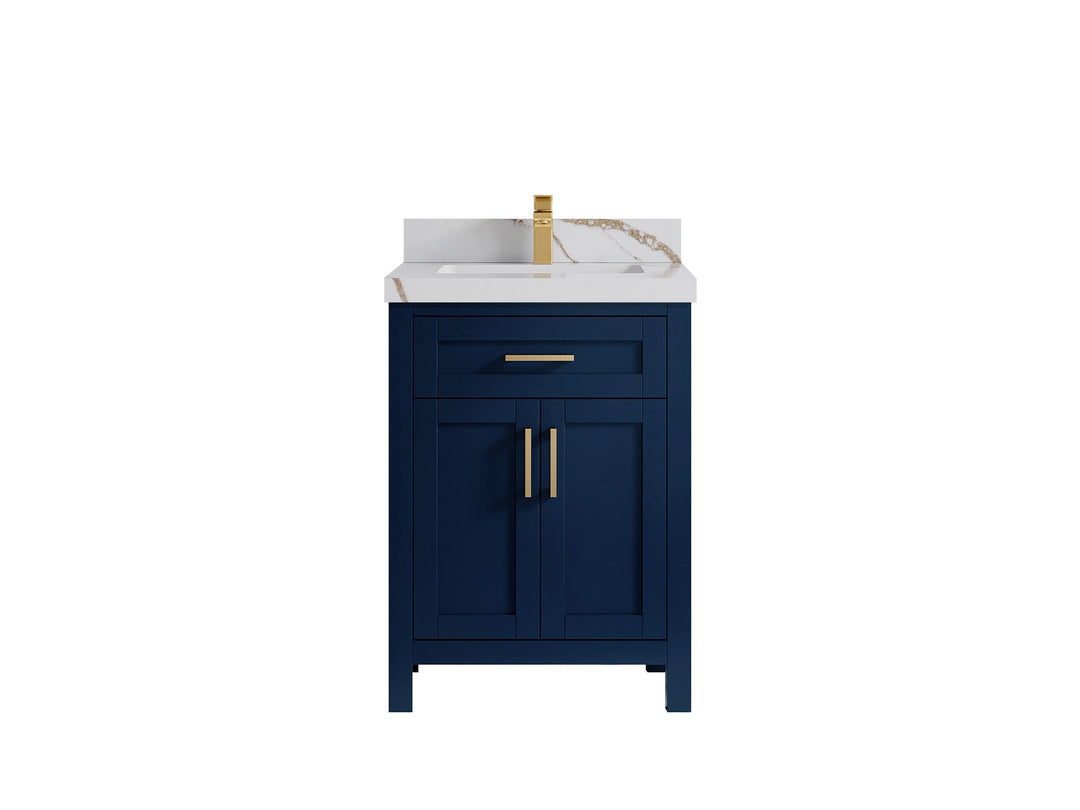 Cambridge 24 in. W x 22 in. D Single Sink Bathroom Vanity | 
              
                Navy Blue
                
                  
             - CAM_NB_CA_SN_24 - photo №6