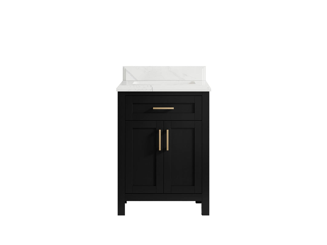 Cambridge 24 in. W x 22 in. D Single Sink Bathroom Vanity - Willow Bath and Vanity