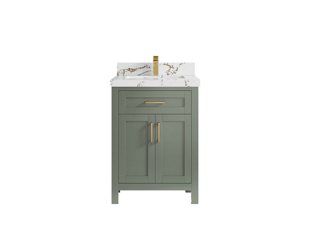 Cambridge 24 in. W x 22 in. D Single Sink Bathroom Vanity - Willow Bath and Vanity