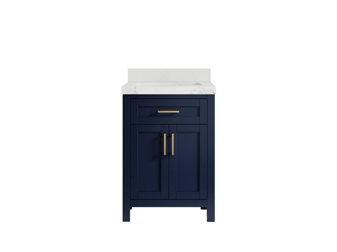 Cambridge 24 in. W x 22 in. D Single Sink Bathroom Vanity - Willow Bath and Vanity