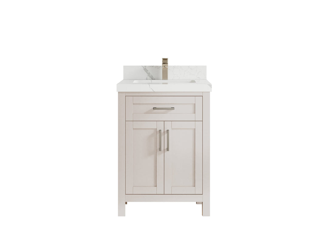 Cambridge 24 in. W x 22 in. D Single Sink Bathroom Vanity - Willow Bath and Vanity