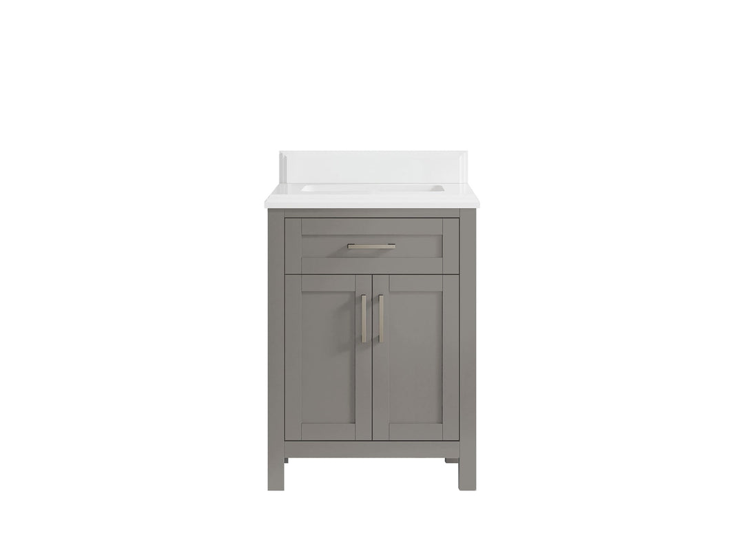 Cambridge 24 in. W x 22 in. D Single Sink Bathroom Vanity - Willow Bath and Vanity