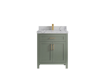 Cambridge 30 in. W x 22 in. D Single Sink Bathroom Vanity - Willow Bath and Vanity