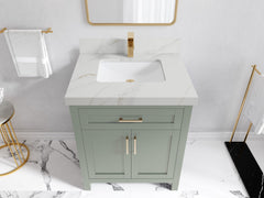 Cambridge 30 in. W x 22 in. D Single Sink Bathroom Vanity - photo 21