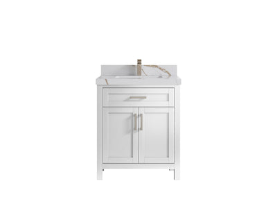 Cambridge 30 in. W x 22 in. D Single Sink Bathroom Vanity - Willow Bath and Vanity