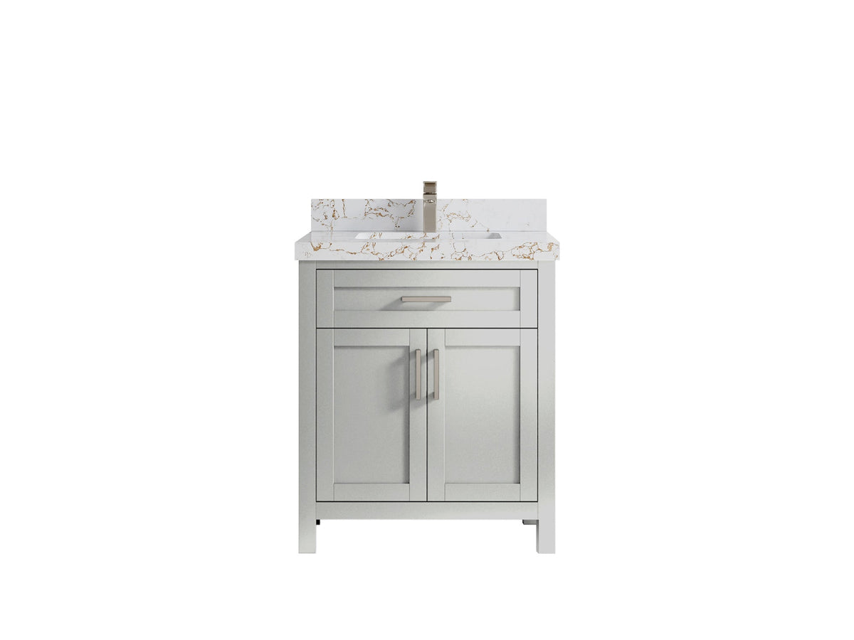 Cambridge 30 in. W x 22 in. D Single Sink Bathroom Vanity - Willow Bath and Vanity