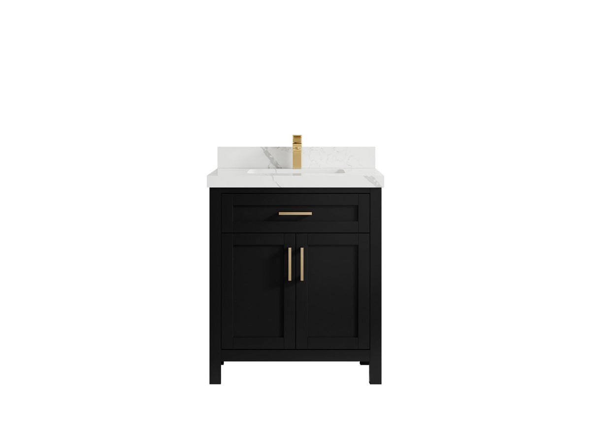 Cambridge 30 in. W x 22 in. D Single Sink Bathroom Vanity - Willow Bath and Vanity