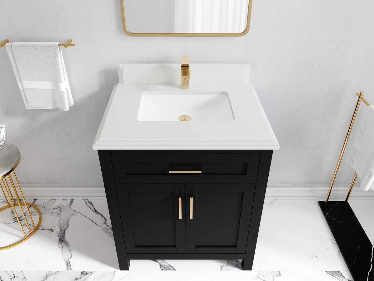 Cambridge 30 in. W x 22 in. D Single Sink Bathroom Vanity - Willow Bath and Vanity