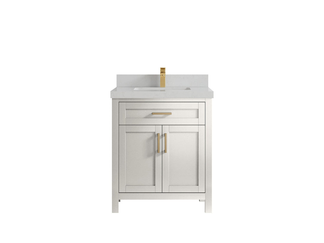 Cambridge 30 in. W x 22 in. D Single Sink Bathroom Vanity - Willow Bath and Vanity