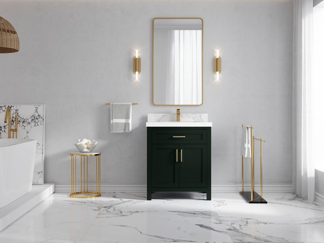 Cambridge 30 in. W x 22 in. D Single Sink Bathroom Vanity - Willow Bath and Vanity