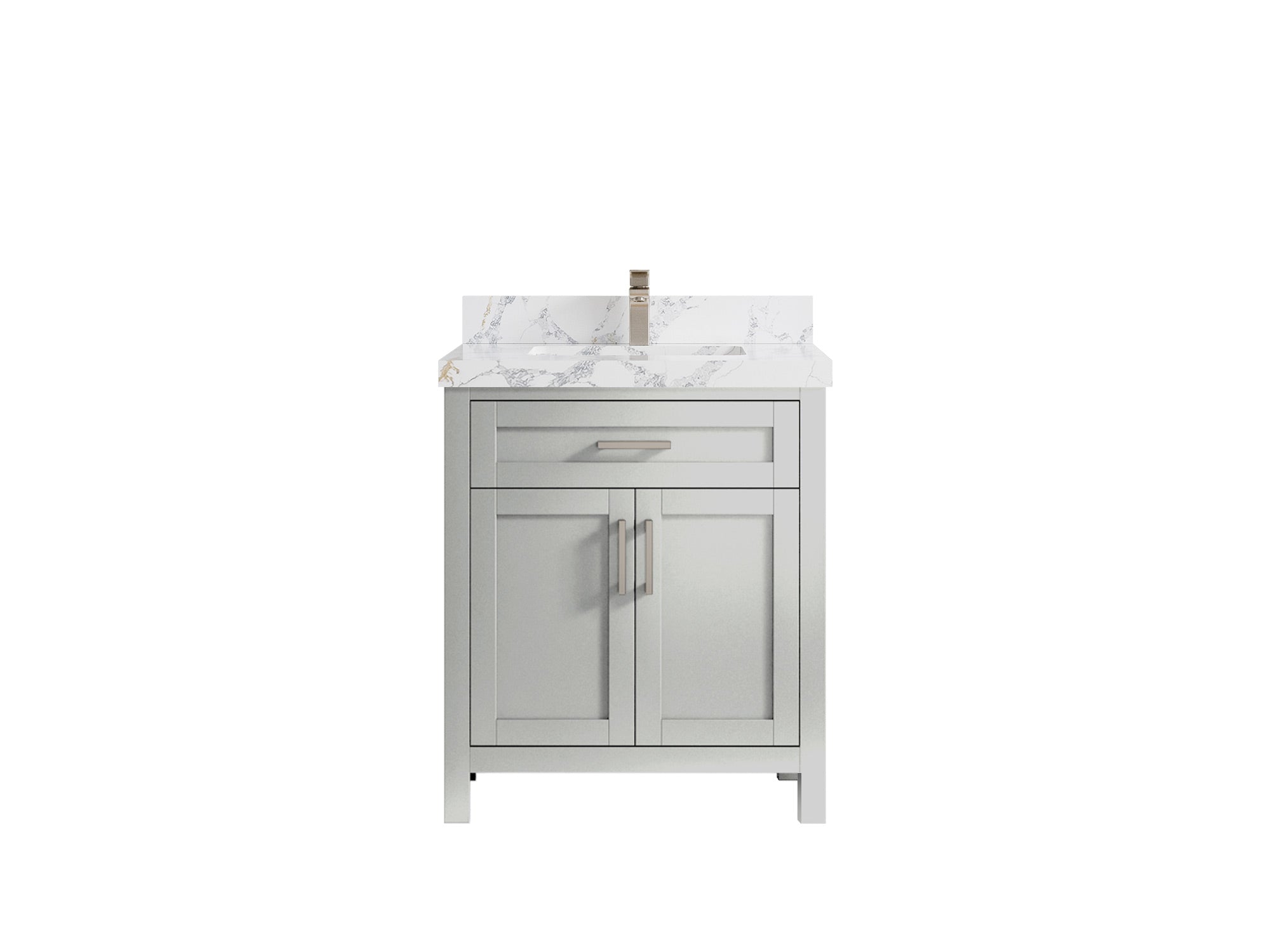 Cambridge 30 in. W x 22 in. D Single Sink Bathroom Vanity - Willow Bath and Vanity