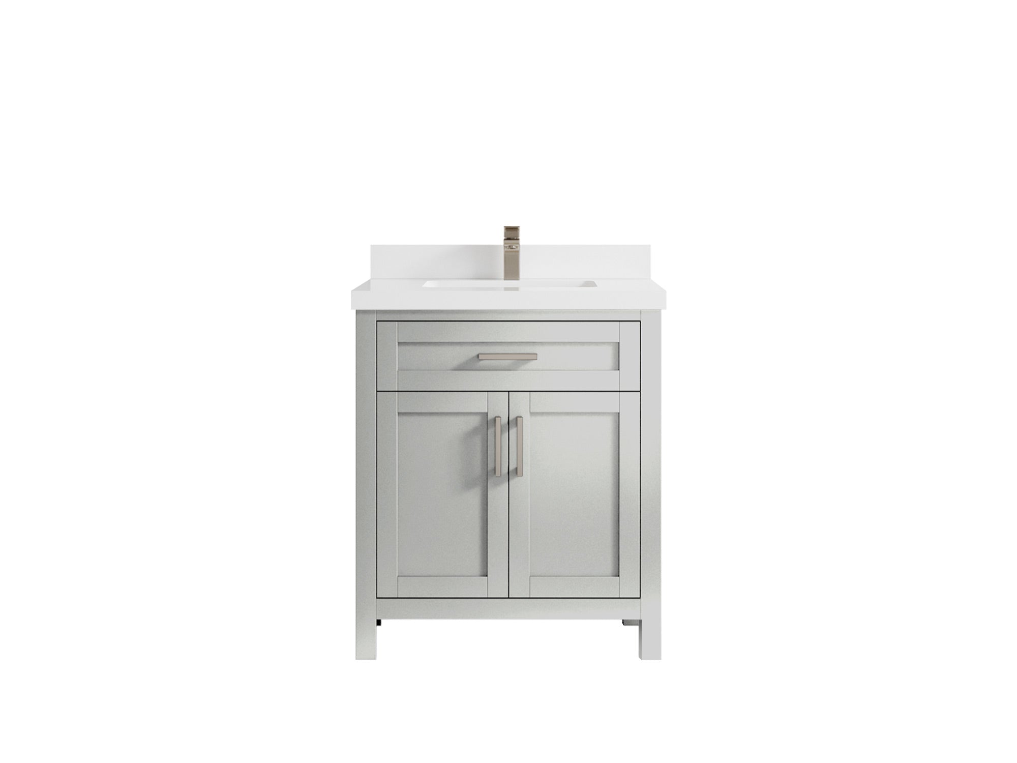 Cambridge 30 in. W x 22 in. D Single Sink Bathroom Vanity - Willow Bath and Vanity