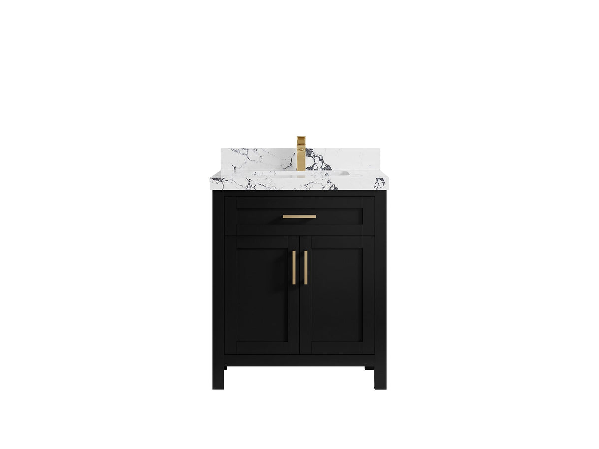 Cambridge 30 in. W x 22 in. D Single Sink Bathroom Vanity - Willow Bath and Vanity