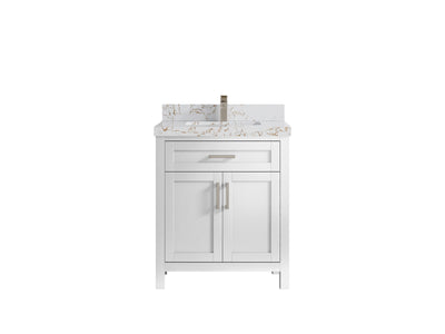 Cambridge 30 in. W x 22 in. D Single Sink Bathroom Vanity - Willow Bath and Vanity