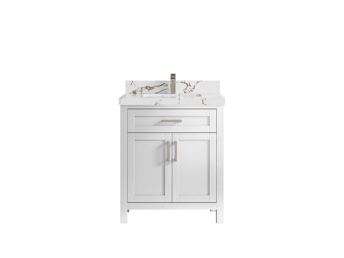 Cambridge 30 in. W x 22 in. D Single Sink Bathroom Vanity - Willow Bath and Vanity