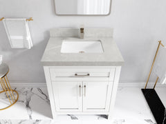Cambridge 30 in. W x 22 in. D Single Sink Bathroom Vanity - photo 35