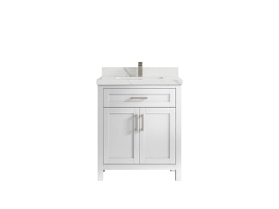 Cambridge 30 in. W x 22 in. D Single Sink Bathroom Vanity - Willow Bath and Vanity
