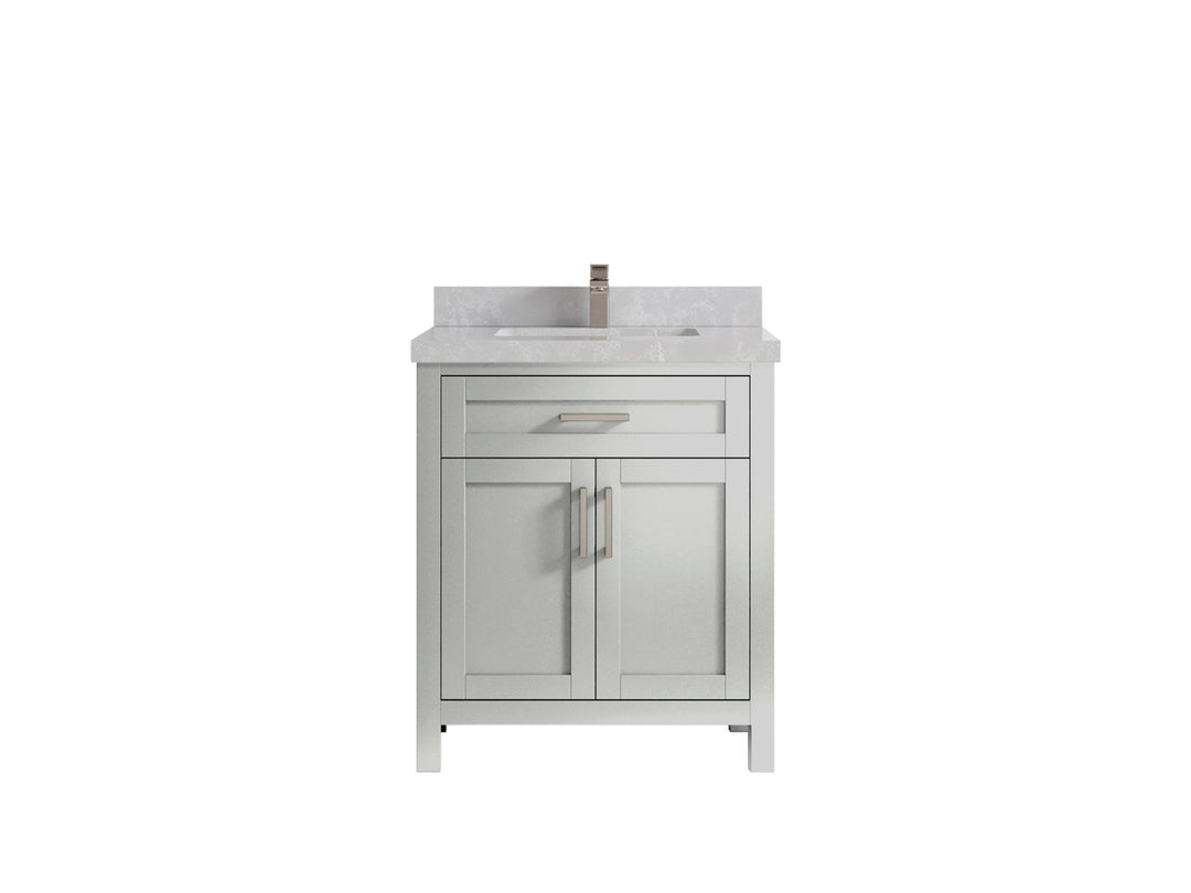 Cambridge 30 in. W x 22 in. D Single Sink Bathroom Vanity - Willow Bath and Vanity