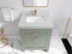 Cambridge 30 in. W x 22 in. D Single Sink Bathroom Vanity - photo 25