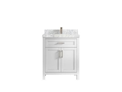 Cambridge 30 in. W x 22 in. D Single Sink Bathroom Vanity - Willow Bath and Vanity
