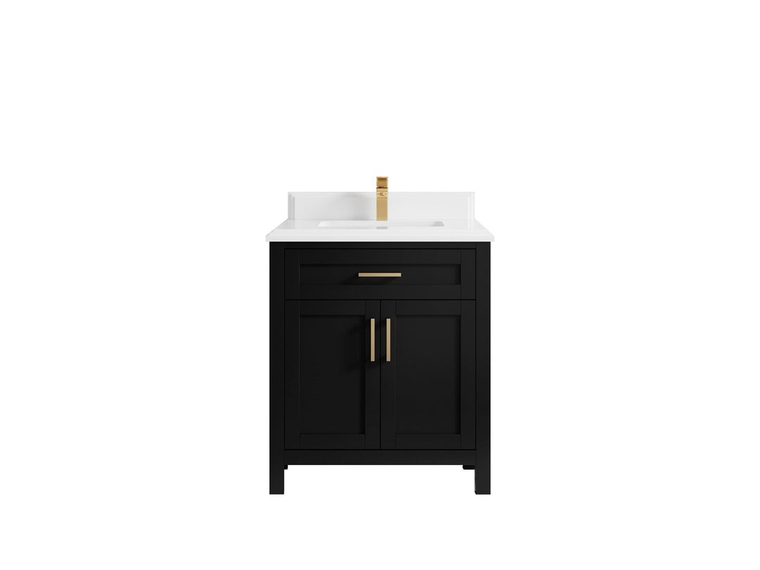 Cambridge 30 in. W x 22 in. D Single Sink Bathroom Vanity - Willow Bath and Vanity