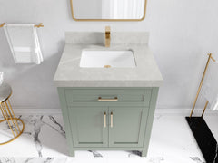 Cambridge 30 in. W x 22 in. D Single Sink Bathroom Vanity - photo 35