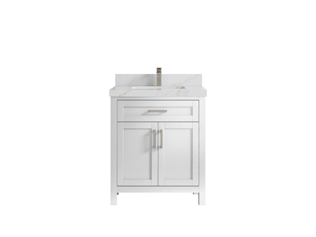 Cambridge 30 in. W x 22 in. D Single Sink Bathroom Vanity - Willow Bath and Vanity