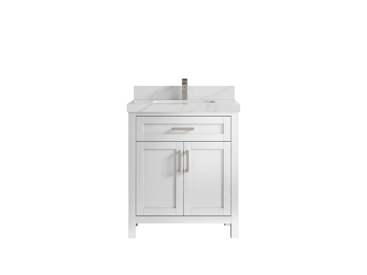 Cambridge 30 in. W x 22 in. D Single Sink Bathroom Vanity - Willow Bath and Vanity