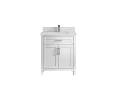 Cambridge 30 in. W x 22 in. D Single Sink Bathroom Vanity - Willow Bath and Vanity