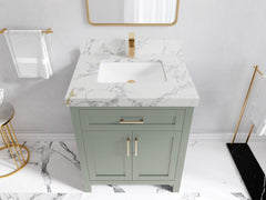 Cambridge 30 in. W x 22 in. D Single Sink Bathroom Vanity - photo 19