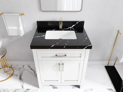 Cambridge 30 in. W x 22 in. D Single Sink Bathroom Vanity - photo 49