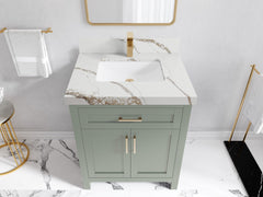Cambridge 30 in. W x 22 in. D Single Sink Bathroom Vanity - photo 13