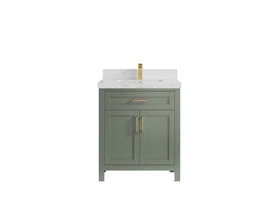 Cambridge 30 in. W x 22 in. D Single Sink Bathroom Vanity - Willow Bath and Vanity
