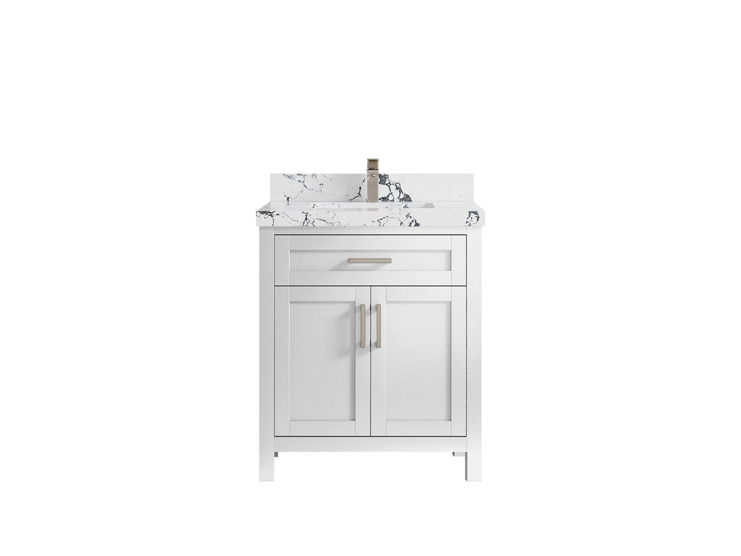 Cambridge 30 in. W x 22 in. D Single Sink Bathroom Vanity - Willow Bath and Vanity