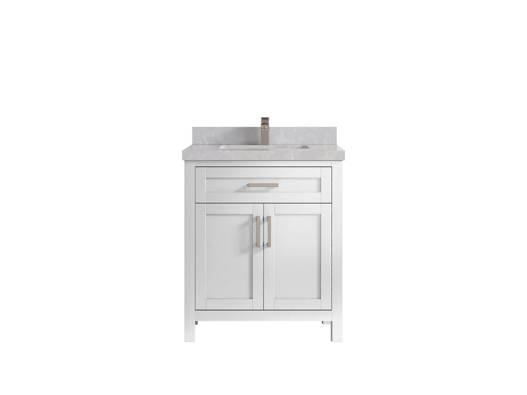 Cambridge 30 in. W x 22 in. D Single Sink Bathroom Vanity - Willow Bath and Vanity