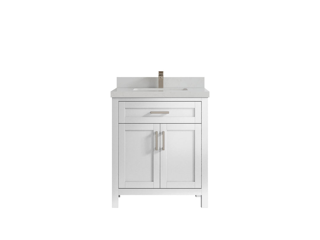 Cambridge 30 in. W x 22 in. D Single Sink Bathroom Vanity - Willow Bath and Vanity