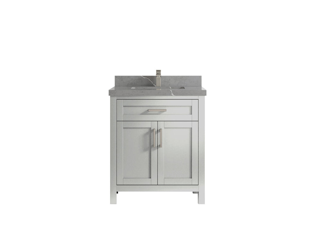 Cambridge 30 in. W x 22 in. D Single Sink Bathroom Vanity - Willow Bath and Vanity