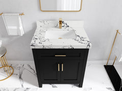 Cambridge 30 in. W x 22 in. D Single Sink Bathroom Vanity - photo 49