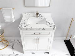 Cambridge 30 in. W x 22 in. D Single Sink Bathroom Vanity - photo 43