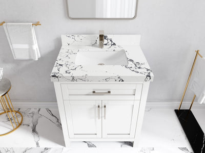 Cambridge 30 in. W x 22 in. D Single Sink Bathroom Vanity - Willow Bath and Vanity